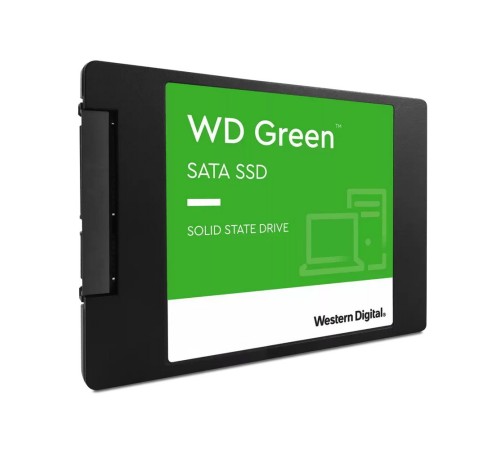 Твердотельный накопитель Western Digital SSD GREEN 240Gb SATA-III 2,5”/7мм WDS240G3G0A (аналог WDS240G2G0A), 1 year (WDS240G3G0A)