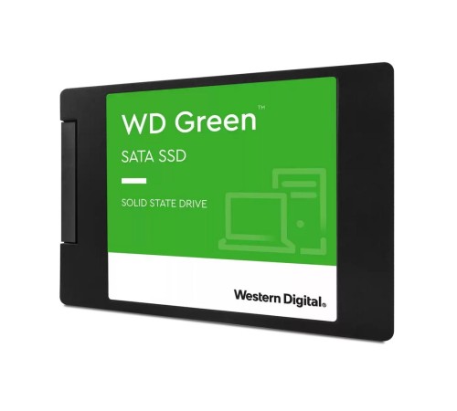 Твердотельный накопитель Western Digital SSD GREEN 240Gb SATA-III 2,5”/7мм WDS240G3G0A (аналог WDS240G2G0A), 1 year (WDS240G3G0A)