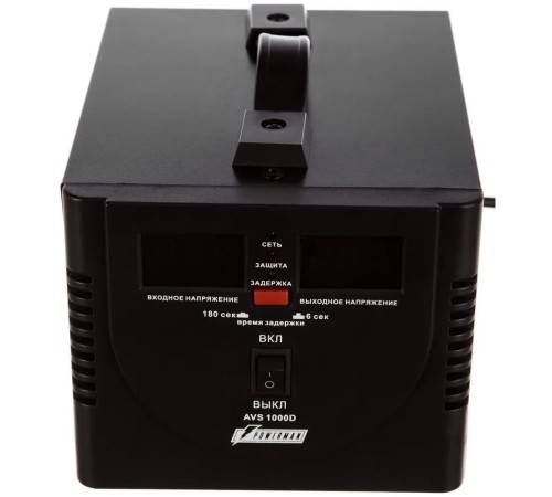 Стабилизатор напряжения Powerman AVS 1000D Black (6015736) AVS 1000 D Black (945948) {6} Стабилизатор напряжения Powerman AVS 1000D Black (6015736) AVS 1000 D Black (945948) {6}