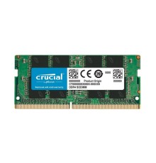 Оперативная память Crucial by Micron  DDR4  16GB 3200MHz SODIMM  (PC4-25600) CL22 SRx8 1.2V (Retail) (CT16G4SFS832A)