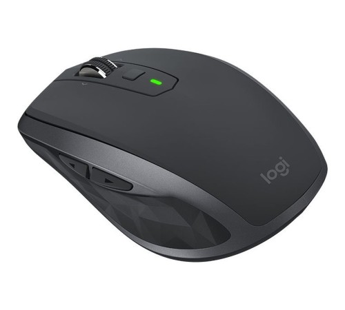 Мышь беспроводная Logitech MX Anywhere 2S Graphite темно-серая, 200-4000 dpi, Bluetooth + 2.4G, 7 кнопок, АКБ до 70 дней, правый хват