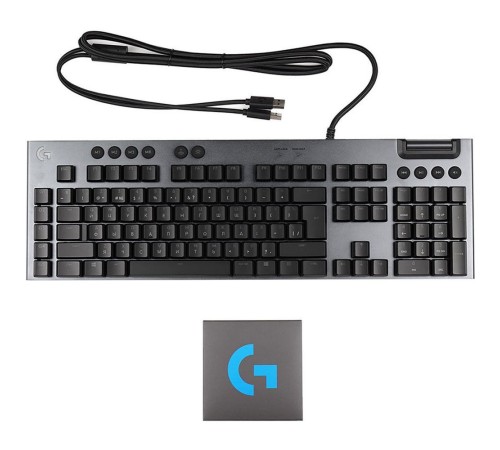 Клавиатура Logitech G815 Tactile механическая черный USB беспроводная Multimedia LED