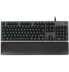 Клавиатура Logitech G513 Tactile (GX Brown switches) механическая черный USB Multimedia for gamer LED (подставка для запястий)