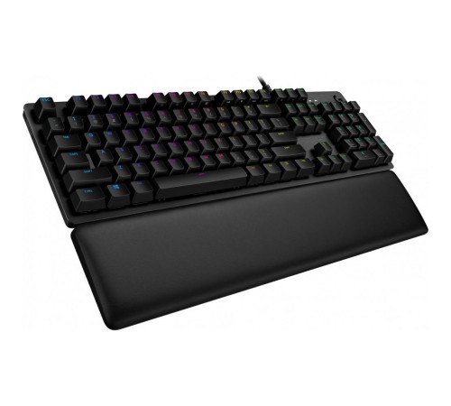 Клавиатура Logitech G513 Tactile (GX Brown switches) механическая черный USB Multimedia for gamer LED (подставка для запястий)