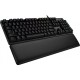 Клавиатура Logitech G513 Tactile (GX Brown switches) механическая черный USB Multimedia for gamer LED (подставка для запястий)