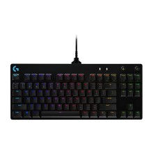 Клавиатура Logitech Gaming Pro механическая черный USB for gamer LED