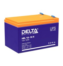 Delta HRL 12-12 X (12А\ч, 12В) свинцово- кислотный  аккумулятор