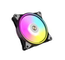 HALO PRO B FAN 120mm, hydraulic,800~2100rpm, max 51.87CFM, max 26dBA, ARGB. PWM, Black, RTL