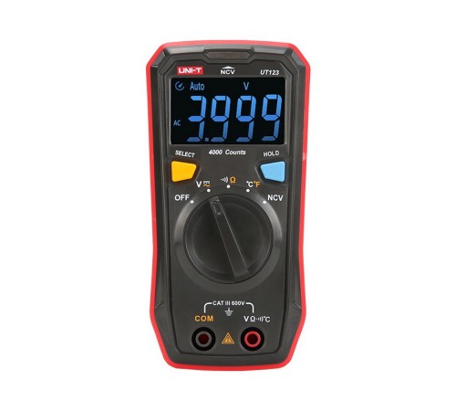 Мультиметр UT123 , 600В, 20МОм, карманный (0511237)