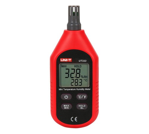 Гигрометр UNI-T Измеритель температуры и влажности UT333 , -10 ~ 60C, 0 ~ 100% Гигрометр UNI-T Измеритель температуры и влажности UT333 , -10 ~ 60C, 0 ~ 100%