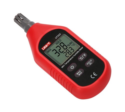 Гигрометр UNI-T Измеритель температуры и влажности UT333 , -10 ~ 60C, 0 ~ 100% Гигрометр UNI-T Измеритель температуры и влажности UT333 , -10 ~ 60C, 0 ~ 100%