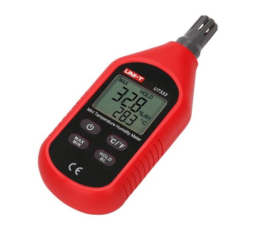 Гигрометр UNI-T Измеритель температуры и влажности UT333 , -10 ~ 60C, 0 ~ 100% Гигрометр UNI-T Измеритель температуры и влажности UT333 , -10 ~ 60C, 0 ~ 100%