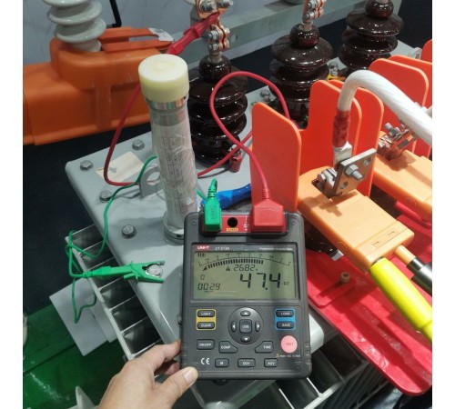 Измерители сопротивления UNI-T Измеритель сопротивления изоляции UT513A , 1 МОм ; 1ГОм, до 5000В Измерители сопротивления UNI-T Измеритель сопротивления изоляции UT513A , 1 МОм ; 1ГОм, до 5000В