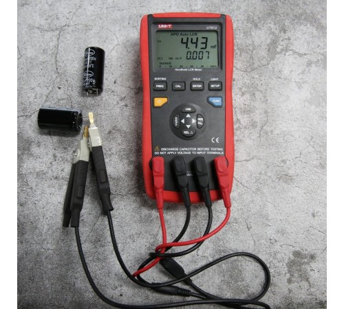 LCR-метры UNI-T RLC-метр UT612 , L/C/R/DCR/Q/D/ESR