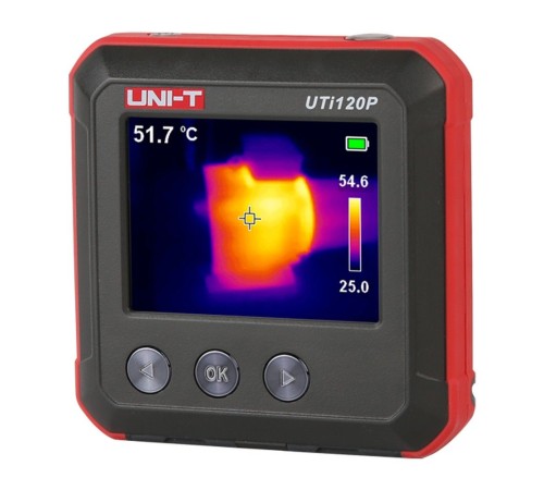 Тепловизоры и пирометры UNI-T Тепловизор UTi120P , 120 * 90, -20°C;400°C, 25Гц