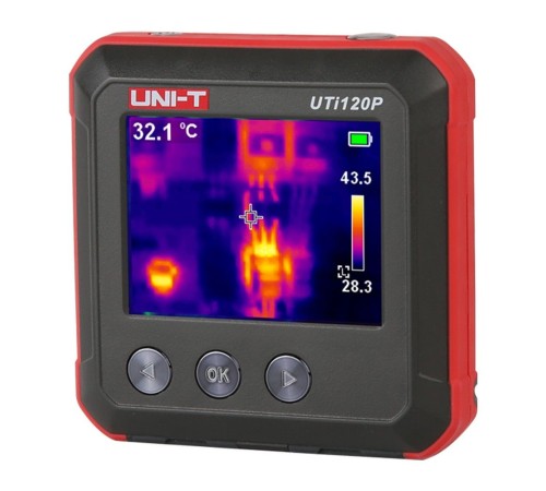 Тепловизоры и пирометры UNI-T Тепловизор UTi120P , 120 * 90, -20°C;400°C, 25Гц