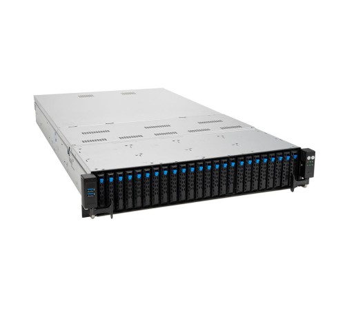 Серверная платформа ASUS RS720-E10-RS24U Rack 2U,2xLGA 4189,RDIMM/LR-DIMM/3DS(24/2933MHz/8TB),24xHDD SAS/SATA or (24xNVMe),2x10GbE,soft RAID,8xPCi+1xOCP,2x1600W,ASMB10-iKVM (90SF00Z3-M000T0)