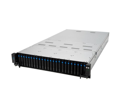 Серверная платформа ASUS RS720-E10-RS24U Rack 2U,2xLGA 4189,RDIMM/LR-DIMM/3DS(24/2933MHz/8TB),24xHDD SAS/SATA or (24xNVMe),2x10GbE,soft RAID,8xPCi+1xOCP,2x1600W,ASMB10-iKVM (90SF00Z3-M000T0)