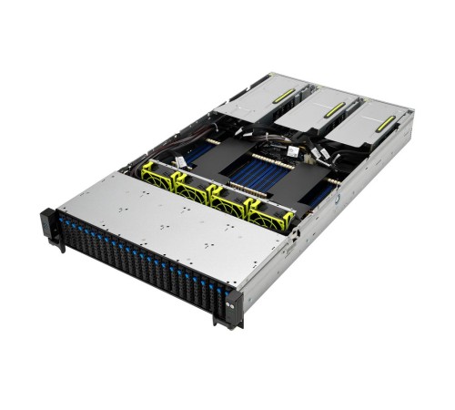 Серверная платформа ASUS RS720-E10-RS24U Rack 2U,2xLGA 4189,RDIMM/LR-DIMM/3DS(24/2933MHz/8TB),24xHDD SAS/SATA or (24xNVMe),2x10GbE,soft RAID,8xPCi+1xOCP,2x1600W,ASMB10-iKVM (90SF00Z3-M000T0)