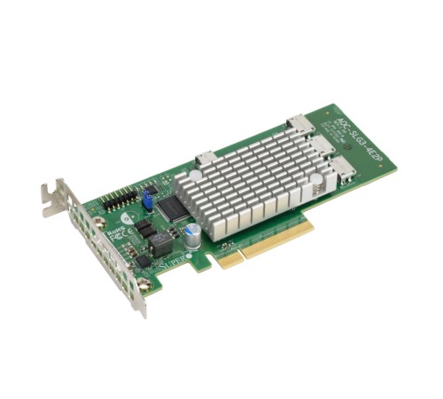 Адаптер SuperMicro Адаптер NVMe Supermicro PCIe 4P Switch AOC-SLG3-4E2P Адаптер SuperMicro Адаптер NVMe Supermicro PCIe 4P Switch AOC-SLG3-4E2P