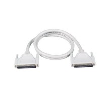 Кабель Advantech PCL-10125-3E Кабель с двойным экранированием, с 2-мя разъемами DB-25, 3м, ПВХ, номинальное напряжение до 15В Advantech Кабель для передачи электрического сигнала между узлами системы, Double-shielded cable with 25-pin D-sub connectors