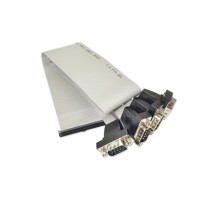 Кабель Advantech 1700000447 F Кабель на 4 порта СОМ RS-232, ПВХ, IDC 40P-2.0 - 4xRS-232 D-SUB 9P (M), изоляция 5 В Advantech F Cable IDE#2 40P-2.0/D-SUB 9P(M)*4 45cm