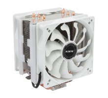 S120D-W Universal, TDP 135W, 2x120FAN, 4 heat pipe, WHITE, PWM, RTL