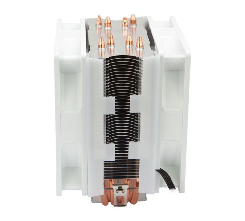 S120D-W Universal, TDP 135W, 2x120FAN, 4 heat pipe, WHITE, PWM, RTL