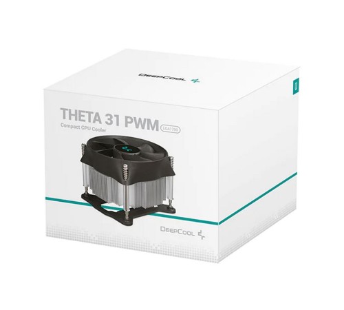THETA 31 PWM 1700 (Height 66mm, Fan 100mm, 500-2400±10% rpm, <30.3dB(A), 4-pin, TDP < 95W, Al+Cu, Screw, Intel LGA1700) THETA 31 PWM 1700 (Height 66mm, Fan 100mm, 500-2400±10% rpm, <30.3dB(A), 4-pin, TDP < 95W, Al+Cu, Screw, Intel LGA1700)