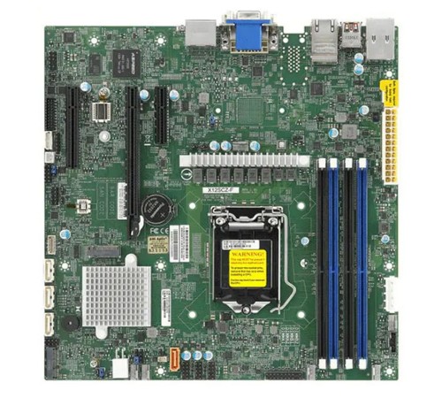 Материнская плата SuperMicro [MBD-X12SCZ-F-B]