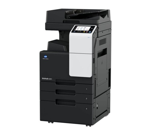 Лазерное многофункциональное устройство Konica Minolta bizhub C257i (МФУ, A3, 25 ppm, без крышки и ADF, без тумбы, без картриджей, без кабеля питания, запуск только инженером платно) (ACVD021)