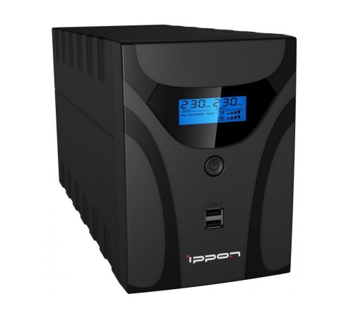 Источник бесперебойного питания Ippon Smart Power Pro II 2200 1200Вт 2200ВА черный Источник бесперебойного питания Ippon Smart Power Pro II 2200 1200Вт 2200ВА черный
