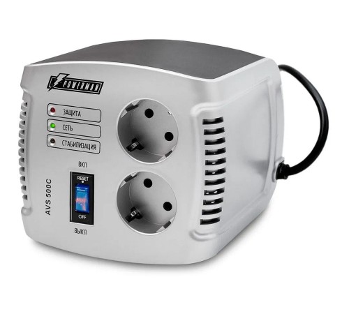 Стабилизатор напряжения Powerman AVS 500C (6090625) (946328) Стабилизатор напряжения Powerman AVS 500C (6090625) (946328)