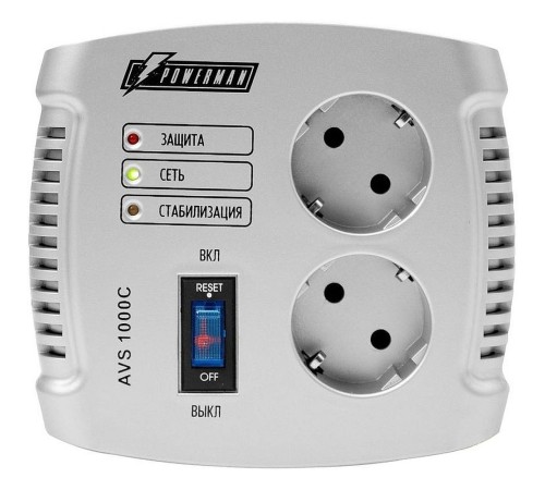Стабилизатор напряжения Powerman AVS 1000C (6090626) (944621) Стабилизатор напряжения Powerman AVS 1000C (6090626) (944621)