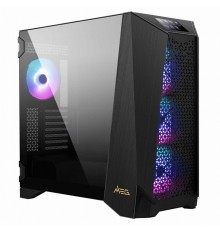 MEG PROSPECT 700R Mid-Tower, E-ATX, 2xUSB 3.2, 1xUSB-C, Audio I/O, 4x140 ARGB fan, Laminated Tempered Glass, (41556)