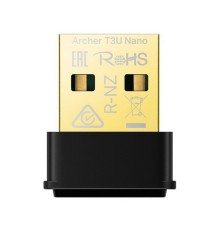 Archer T3U Nano AC1300 Двухдиапазонный компактный Wi-Fi USB-адаптер