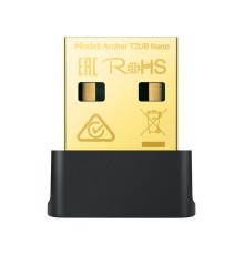 Archer T2UB Nano AC600 Ультракомпактный двухдиапазонный Wi-Fi USB-адаптер Bluetooth 4.2