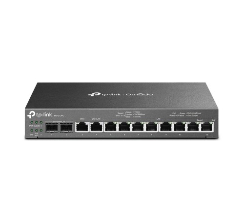 ER7212PC Гигабитный VPN-маршрутизатор Omada с портами PoE+ и контроллером ER7212PC Гигабитный VPN-маршрутизатор Omada с портами PoE+ и контроллером