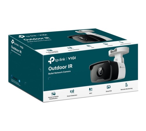 TP-Link VIGI C340I(6mm) VIGI Уличная цилиндрическая IP-камера 4 Мп с ИК-подсветкой TP-Link VIGI C340I(6mm) VIGI Уличная цилиндрическая IP-камера 4 Мп с ИК-подсветкой