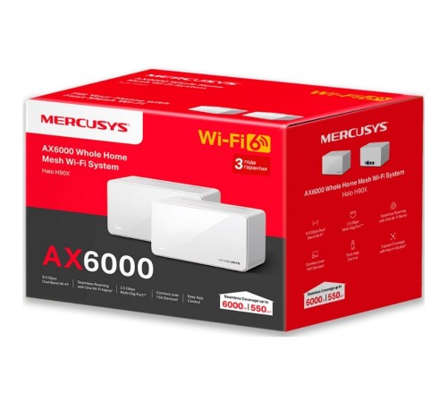Halo H90X(2-pack) AX6000 Домашняя Mesh Wi-Fi 6 система AX6000 Домашняя Mesh Wi-Fi 6 система Halo H90X(2-pack) AX6000 Домашняя Mesh Wi-Fi 6 система AX6000 Домашняя Mesh Wi-Fi 6 система