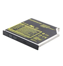 Внутренний SLIM DVD-привод SATA Gembird DVD-SATA-01 толщина 12.7 мм, черный