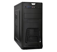 EX278394RUS Корпус Miditower ExeGate CP-603 (ATX, CPU 140mm, VGA 210mm, без БП, 2*USB+2*USB3.0, аудио, черный) (108196)