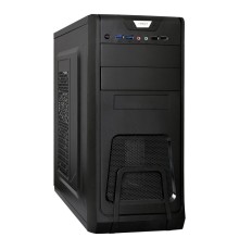 EX278394RUS Корпус Miditower ExeGate CP-603 (ATX, CPU 140mm, VGA 210mm, без БП, 2*USB+2*USB3.0, аудио, черный) (108196)