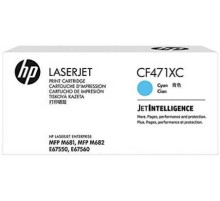 Картридж лазерный HP 657XC CF471XC голубой (23000стр.) для HP CLJ Enterprise Flow M681z/682z/681f/681dh (техн.упак)