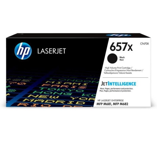Картридж лазерный HP 657X CF470X черный (28000стр.) для HP CLJet Enterprise Flow M681z/M682z/681dh/681f