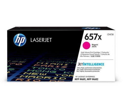Картридж лазерный HP 657X CF473X пурпурный (23000стр.) для HP CLJet Enterprise Flow M681z/M682z/681dh/681f