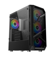 Корпус Xigmatek Lamiya EN40016 ATX, USB3.0x1+USB2.0x2, Front & Left TG, 4PCS X24A Fan, Galaxy II Fan Control Box & Remote (748113)
