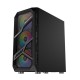 Корпус Xigmatek Lamiya EN40016 ATX, USB3.0x1+USB2.0x2, Front & Left TG, 4PCS X24A Fan, Galaxy II Fan Control Box & Remote (748113)