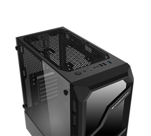 Корпус Xigmatek Lamiya EN40016 ATX, USB3.0x1+USB2.0x2, Front & Left TG, 4PCS X24A Fan, Galaxy II Fan Control Box & Remote (748113)