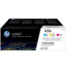 Картридж лазерный HP 410X CF252XM голубой/пурпурный/желтый x3упак. (5000стр.) для HP LJ Pro M452/M477